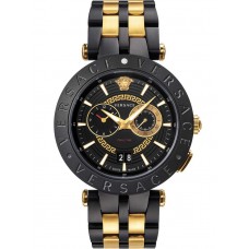 Versace VEBV00619 New New V-Race chronograph men`s 46mm 5ATM